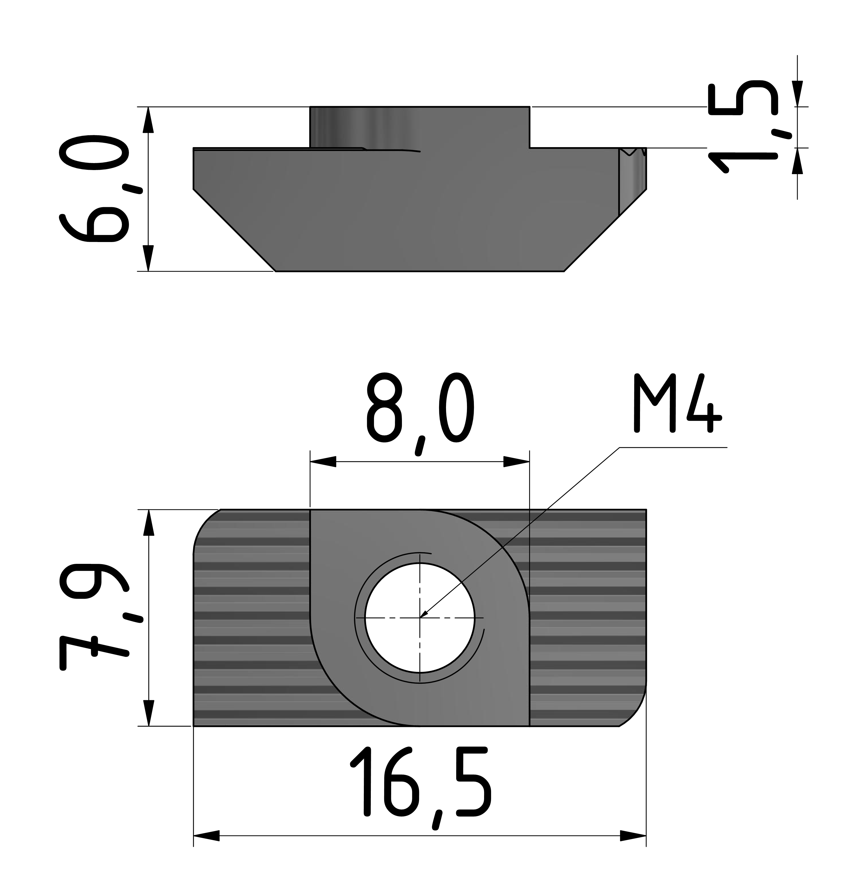 100pcs M4 Hammer Nut T Slot Nuts For Series Alumin... – Grandado