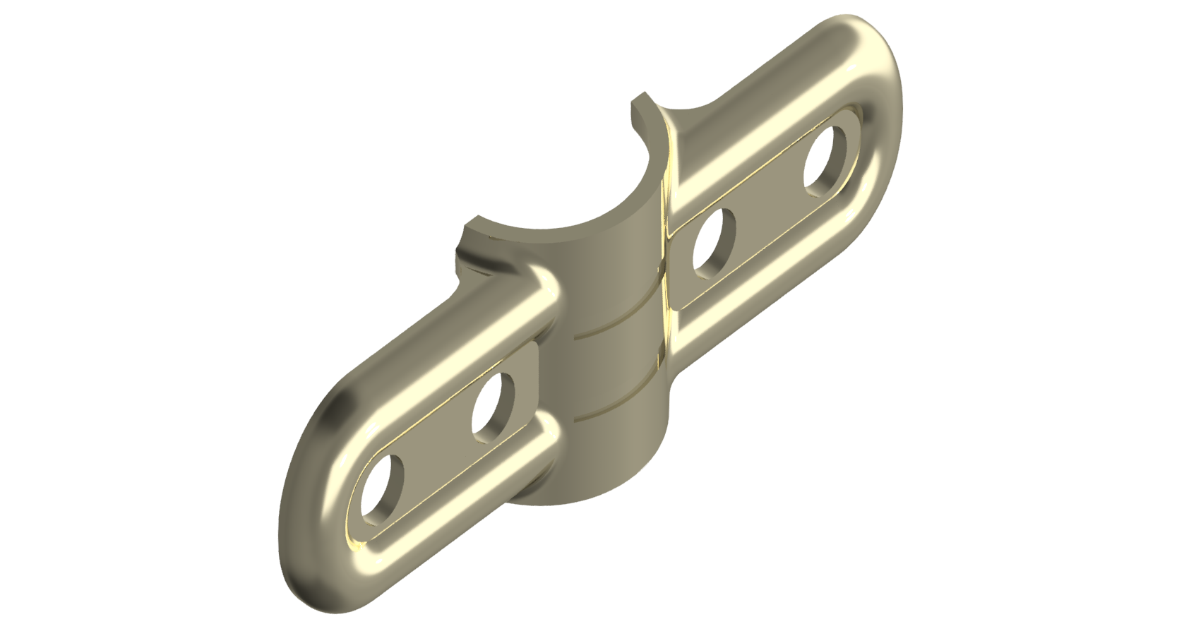 Schwenkverbinder beidseitig, vernickelt Schwenkverbinder beidseitig, vernickelt