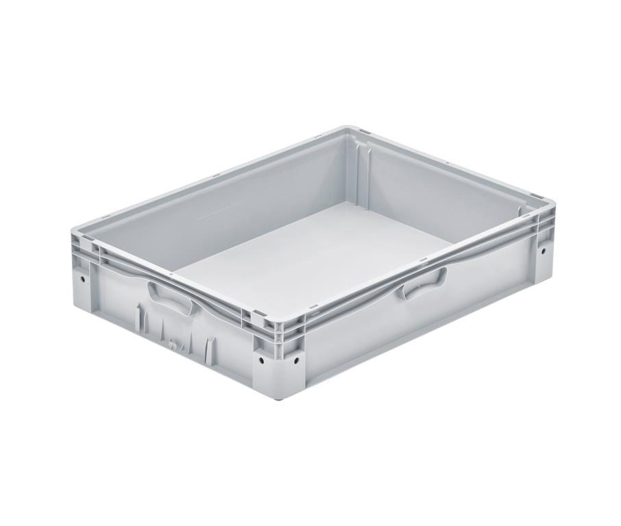 Eurobehälter geschlossen 800 x 600 x 175 mm, grau