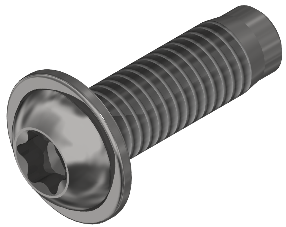 Zentralschraube TX40SF8x25, verzinkt-8