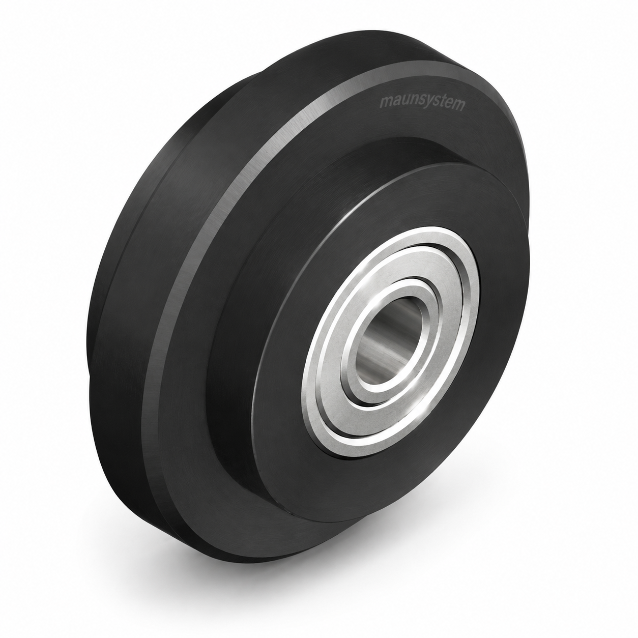 Rolle 8 groß, schwarz