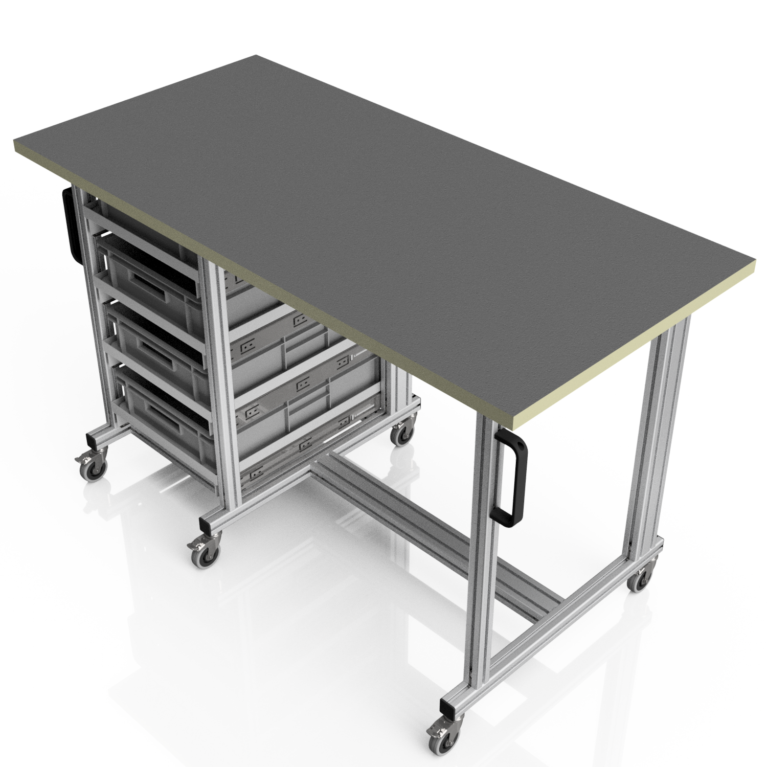 Systemtisch Pro 1480x720 mm für Eurobehälter