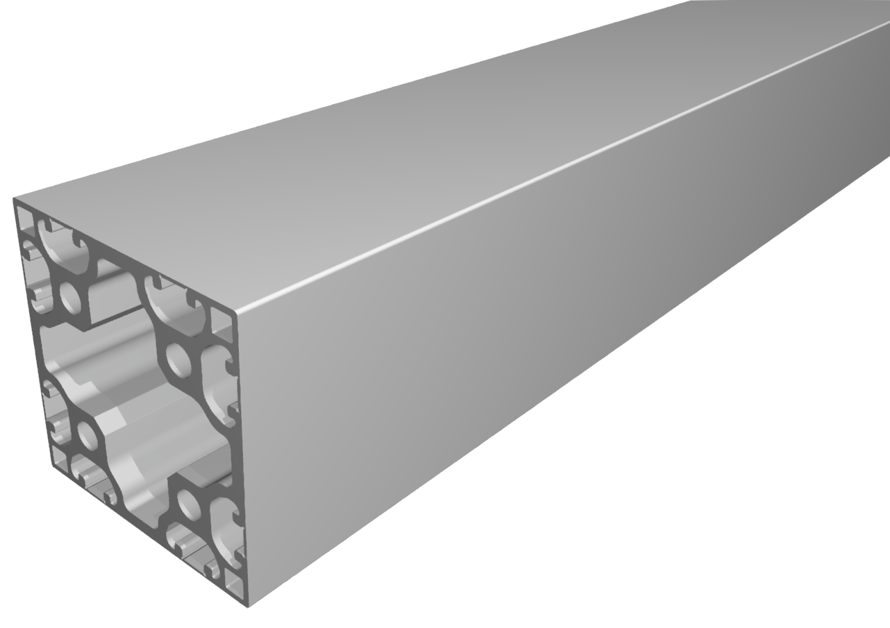 Profil X 8 80x80 8NO leicht, natur Profil X 8 80x80 8NO leicht, natur