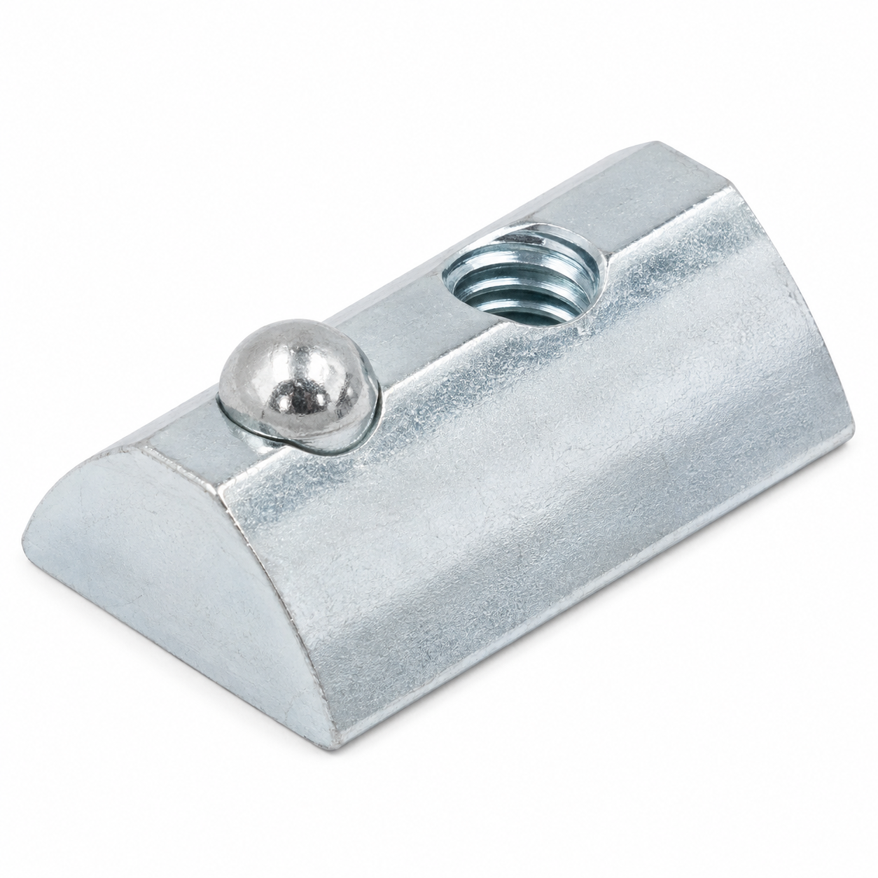 T-Slot Nut 8 St M6, bright zinc-plated