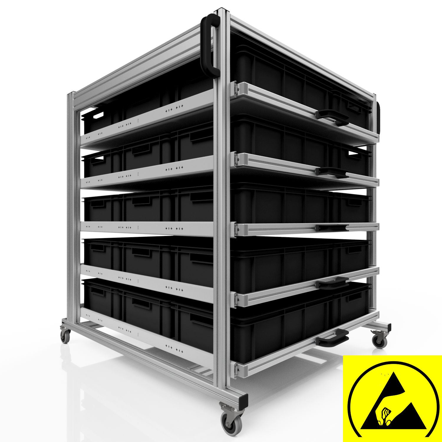 ESD Systemwagen im Palettenformat  XL