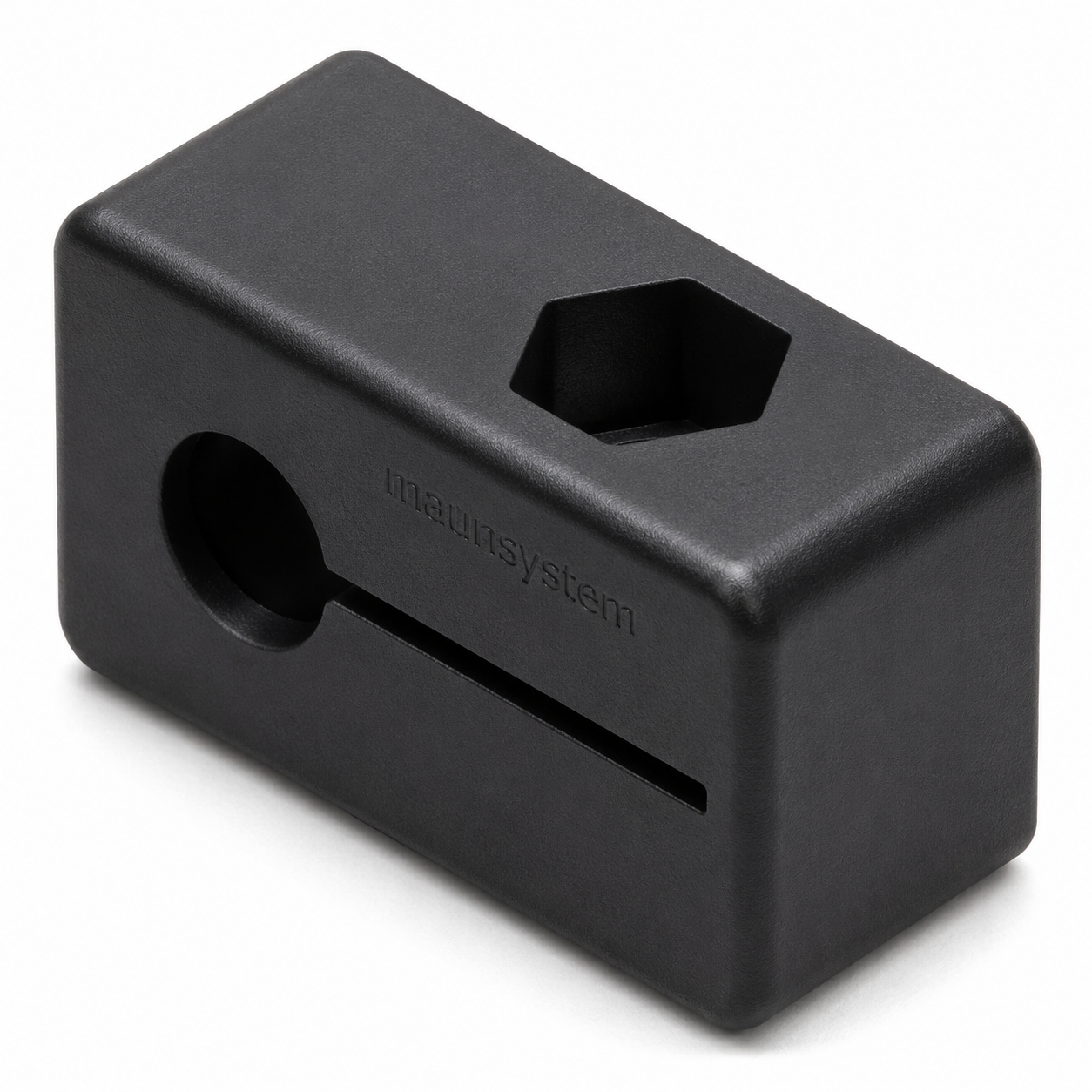 Endschalterhalter D6,5, schwarz