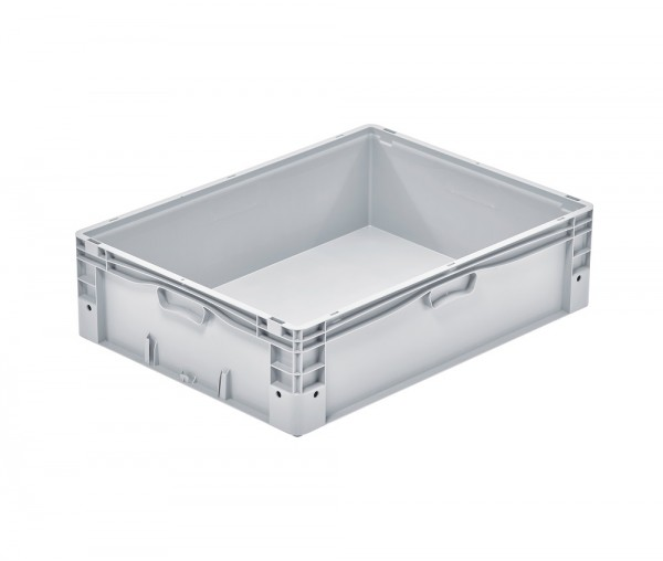 Eurobehälter geschlossen 800 x 600 x 220 mm, grau
