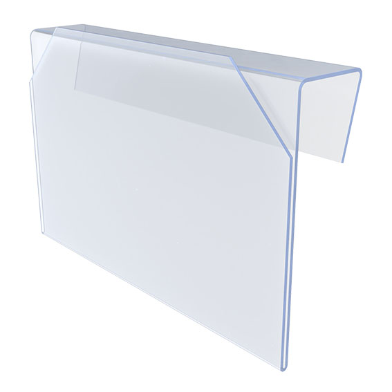 Überhänge-KANBAN-Etikettenhalter 55 x 87