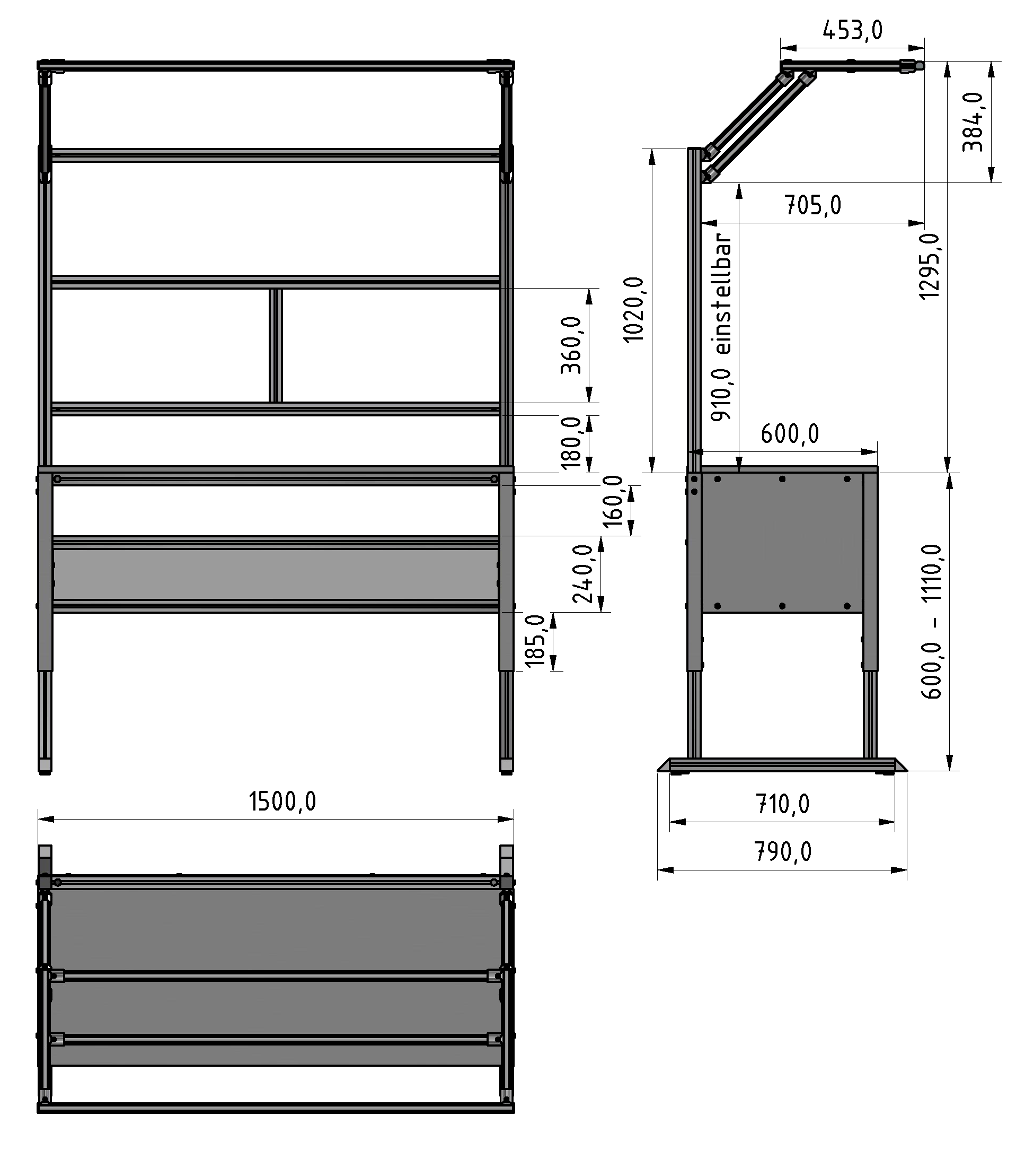 Basic Line plus worktable
