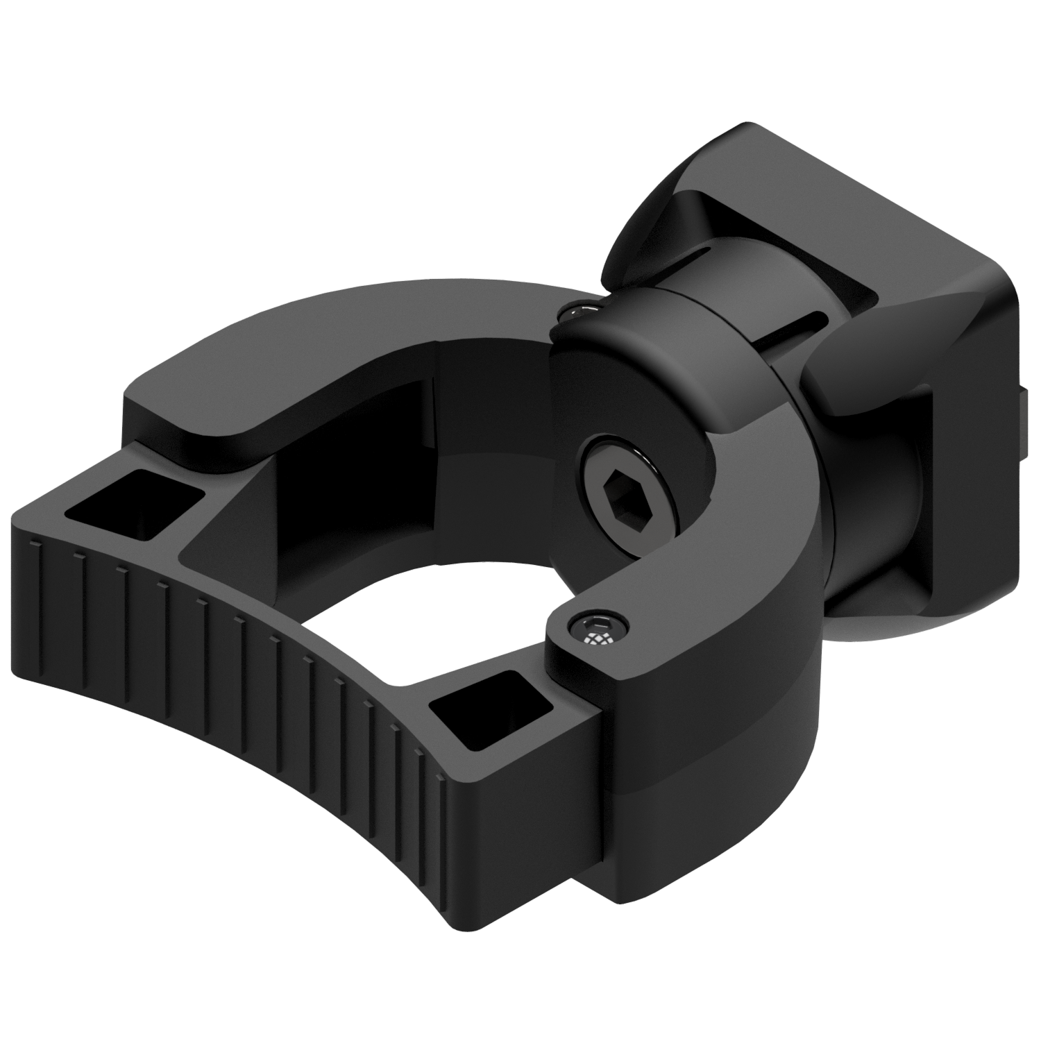 Broom holder 8, black similar to RAL 9005 Broom holder 8, black similar to RAL 9005