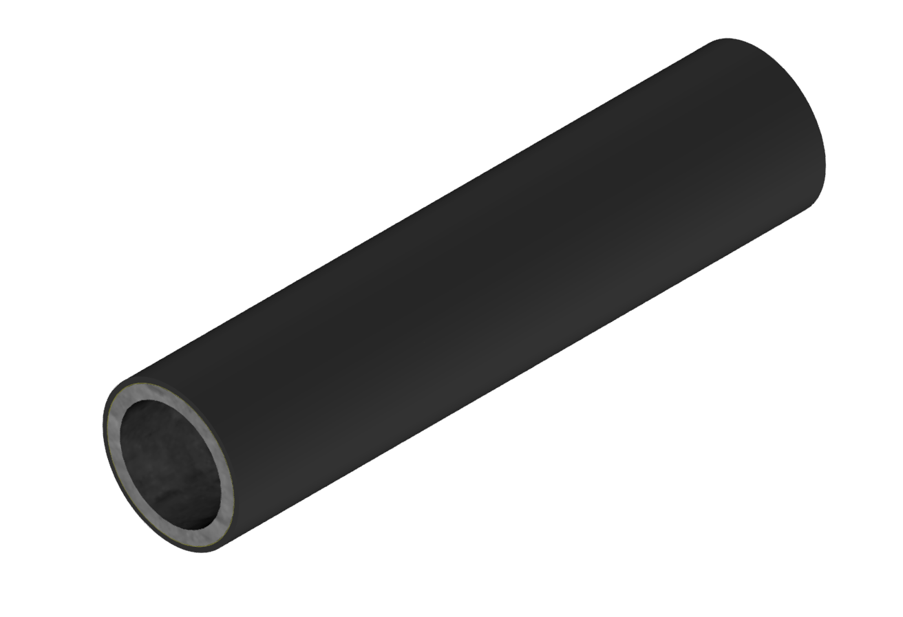 M-Tube 2 mm black ESD