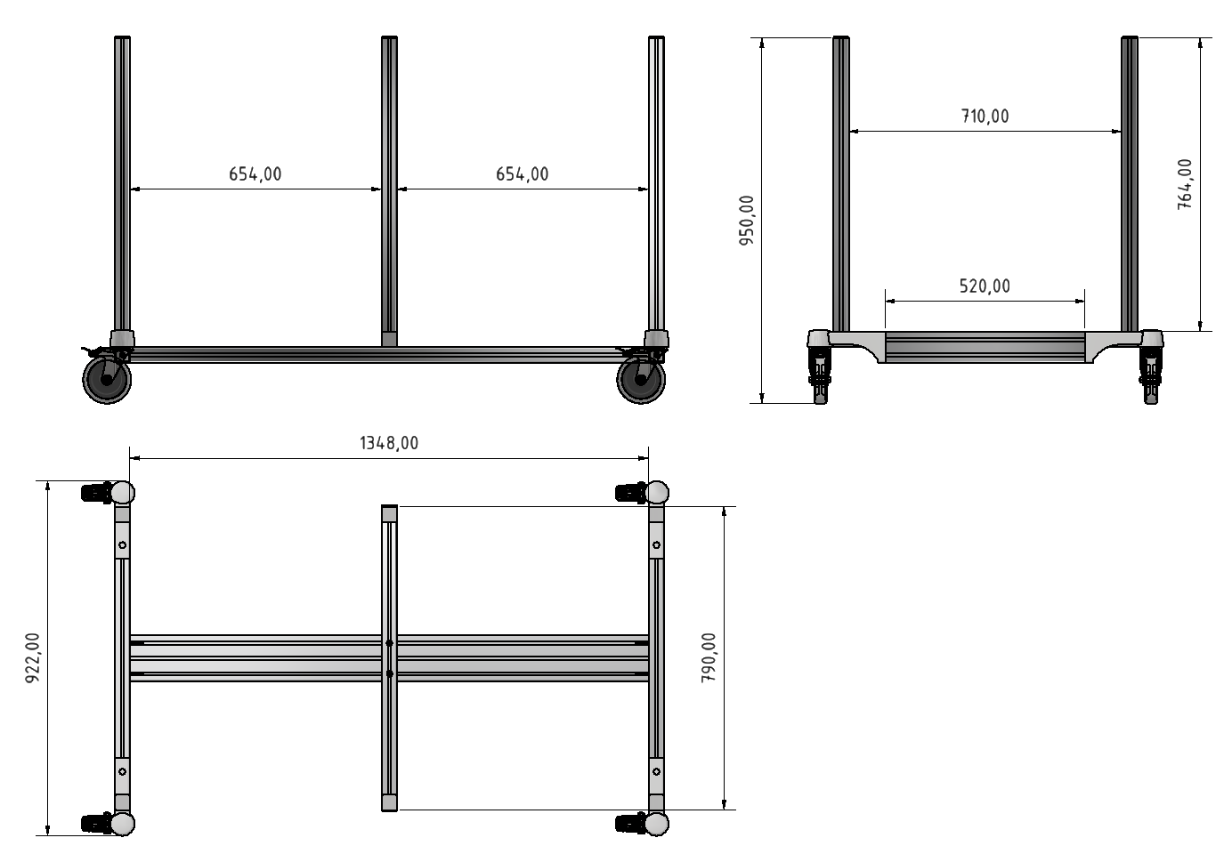 System Mobile Frame U82M