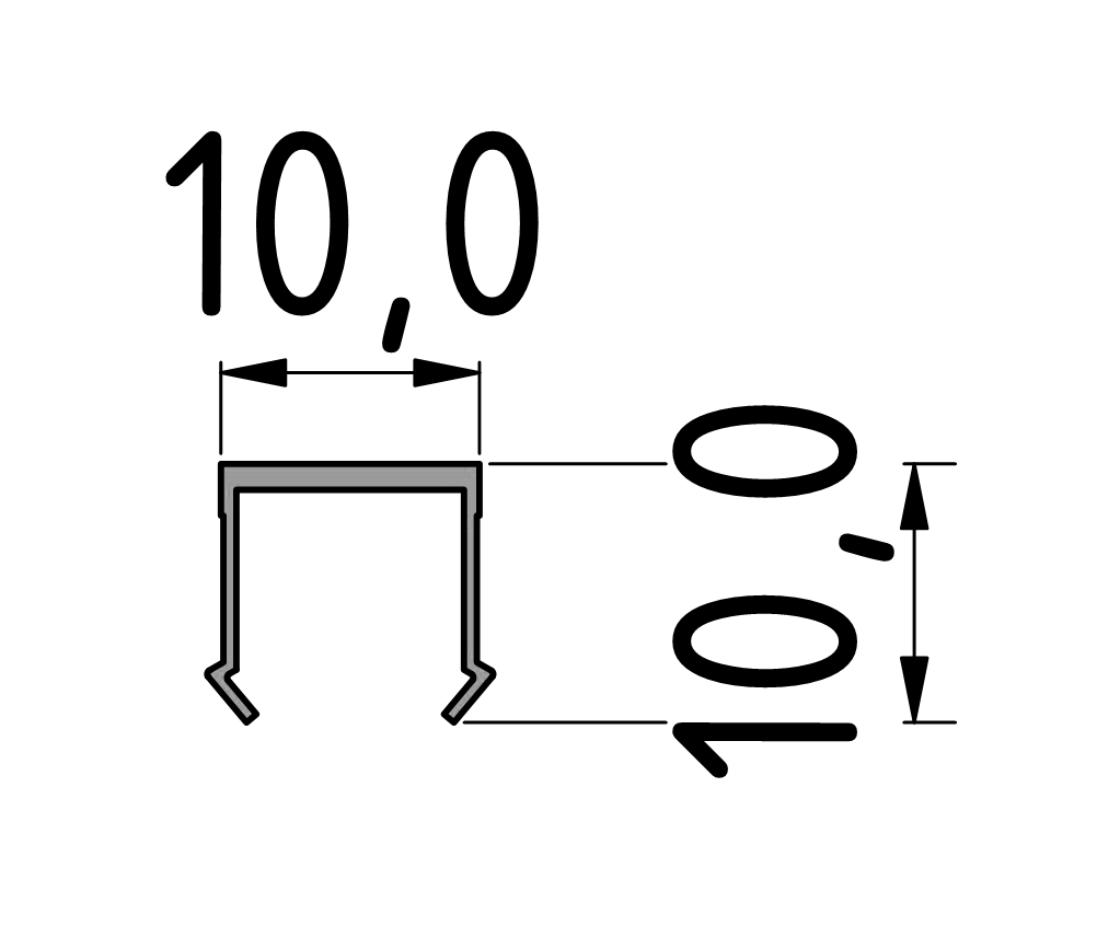 Abdeckprofil AL natur-10