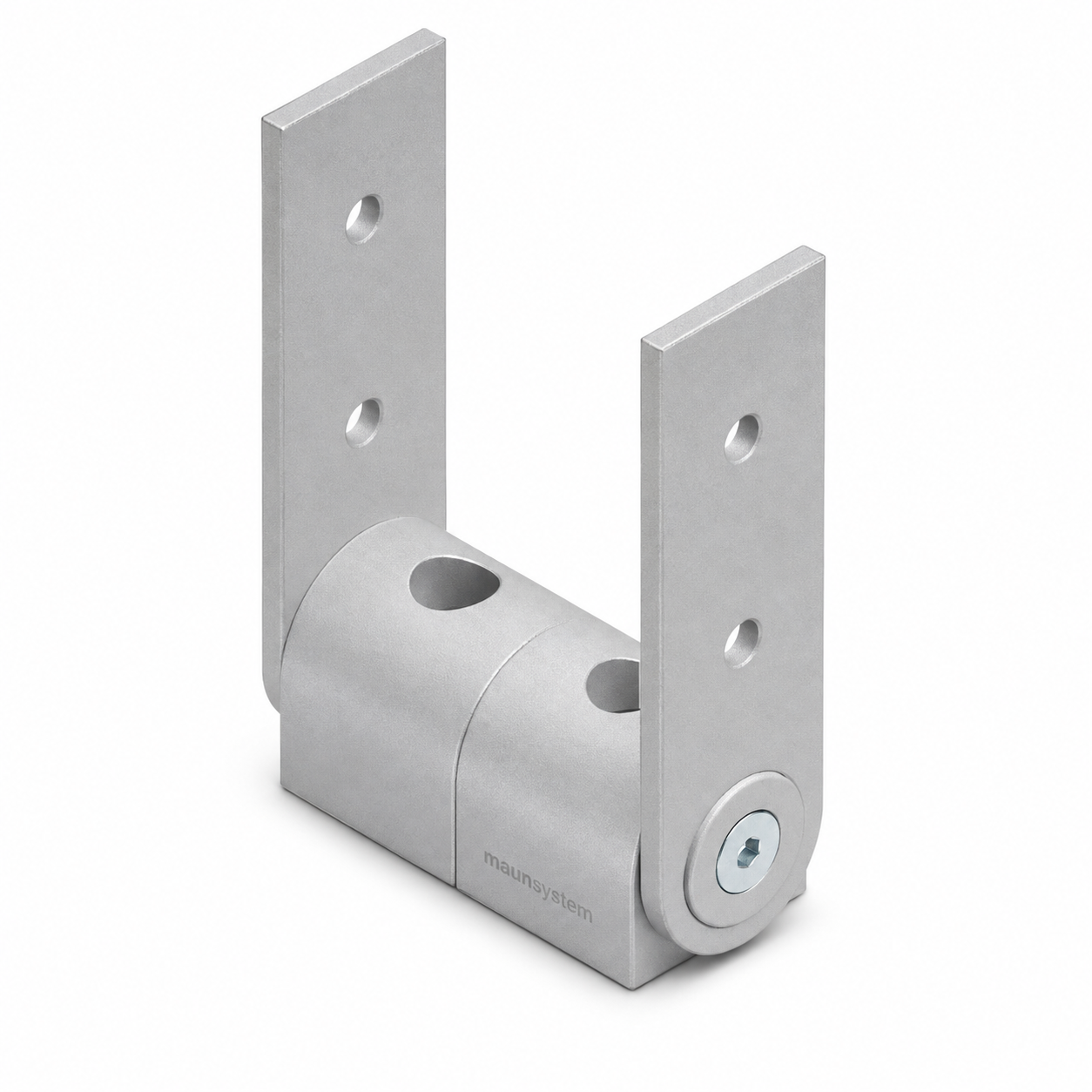 Tragarmgelenk 45x90, weißaluminium-10