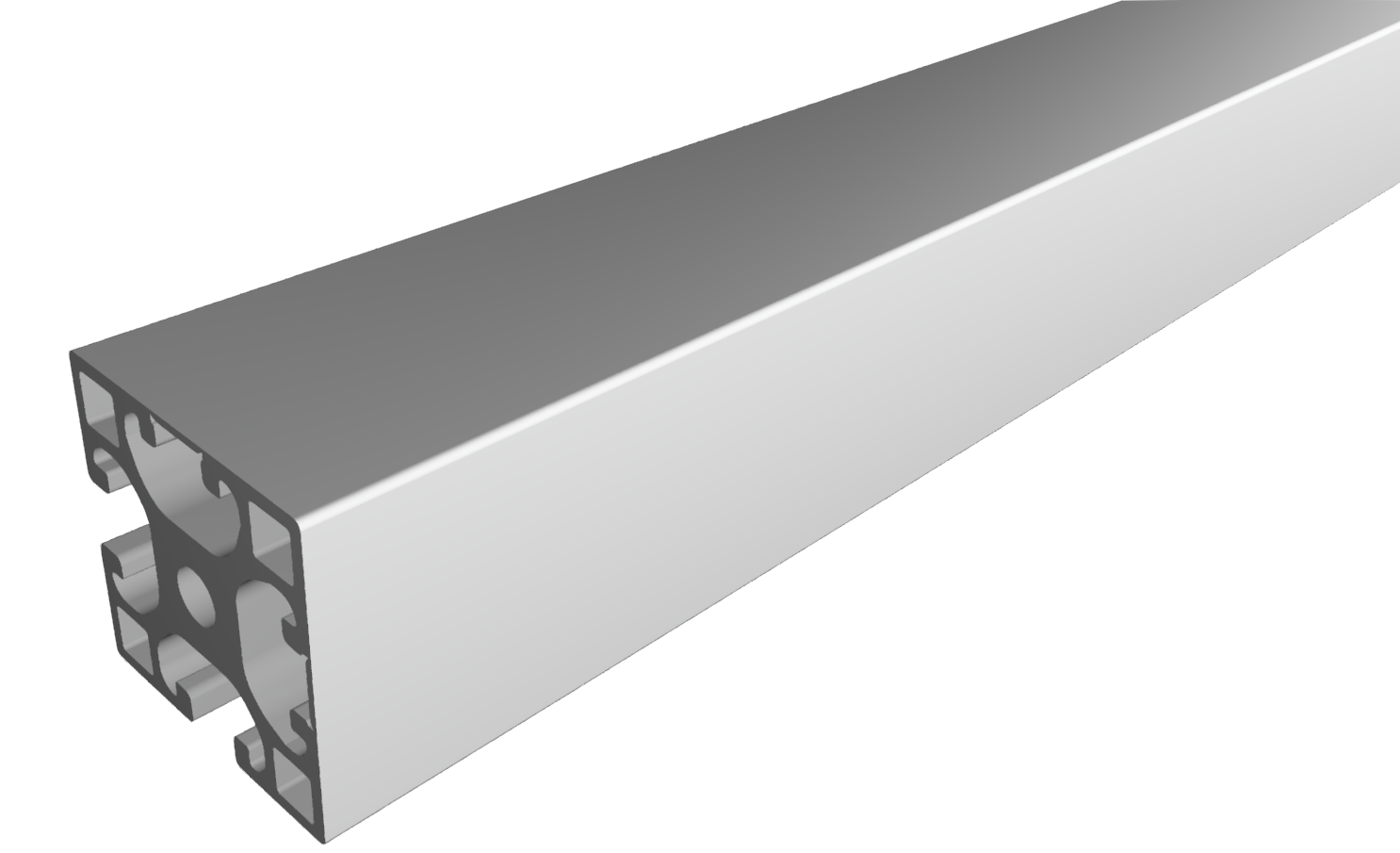 Profil X 8 40x40 2NO90 leicht, natur Profil X 8 40x40 2NO90 leicht, natur