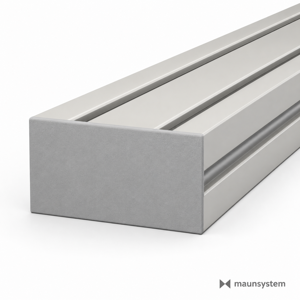 Abdeckkappe X 8 80x40, grau