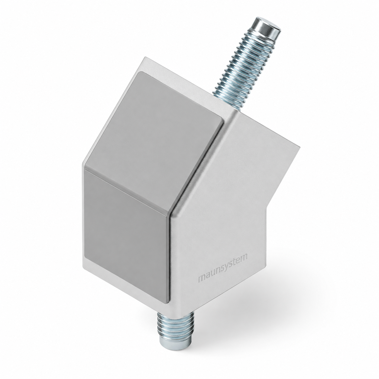Winkelverbindersatz 30 45°, weißaluminium-8