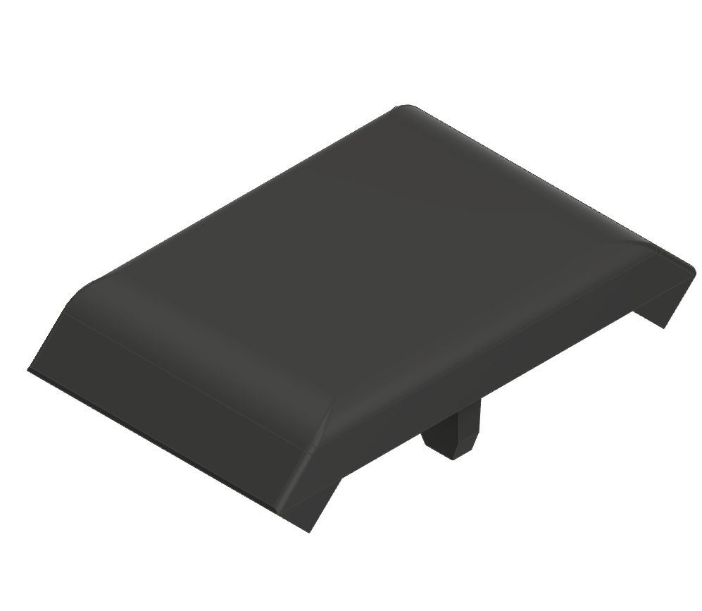 Winkelabdekkappe 30x30, schwarz-8 Winkelabdekkappe 30x30, schwarz-8