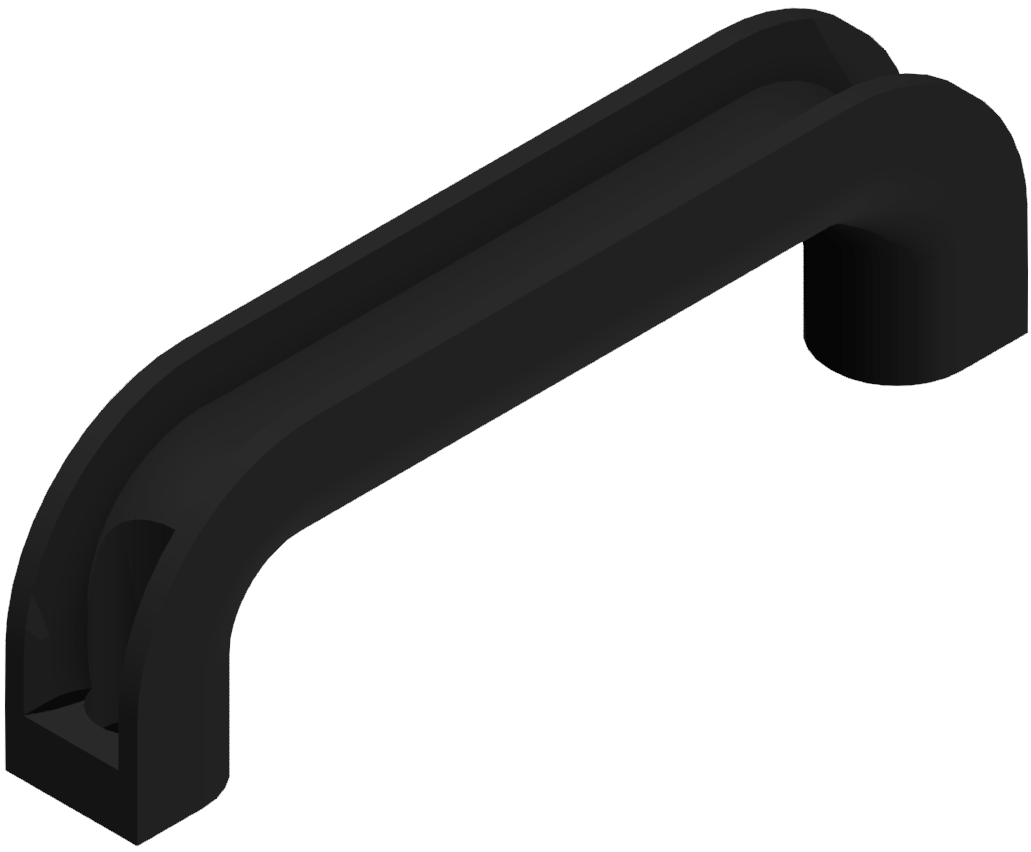 Handle 160 E PA, black-6/8/10 Handle 160 E PA, black-6/8/10