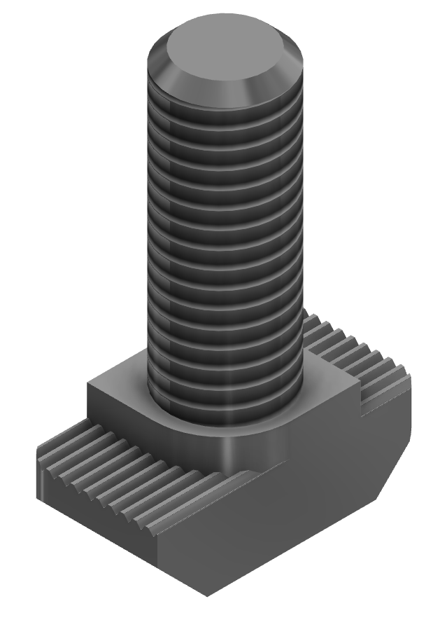 Hammerkopfschraube M8x25, verzinkt-10