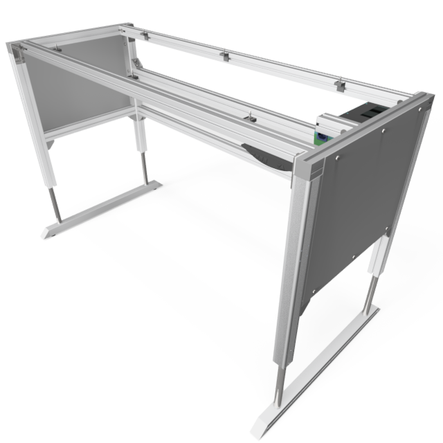 Basic Line ergo  table frame