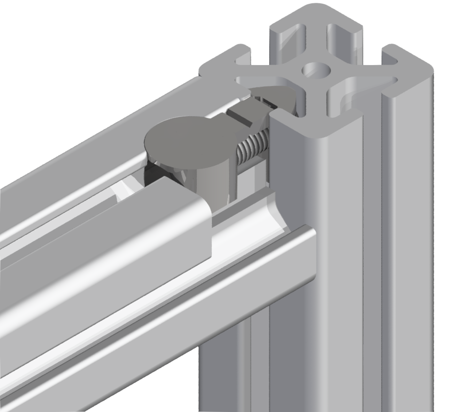 Universal-Fastening Set 6, bright zinc-plated