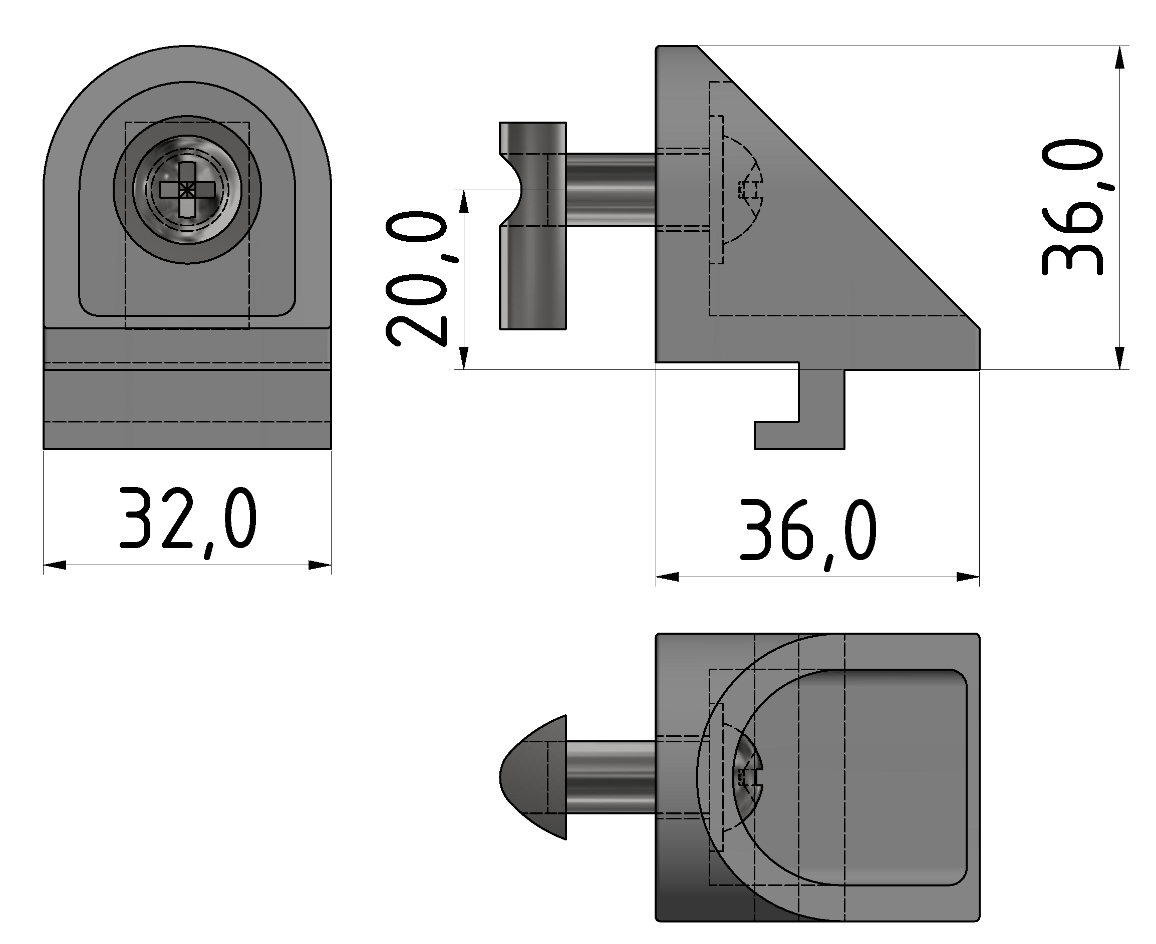 Angle Clamp Bracket 8