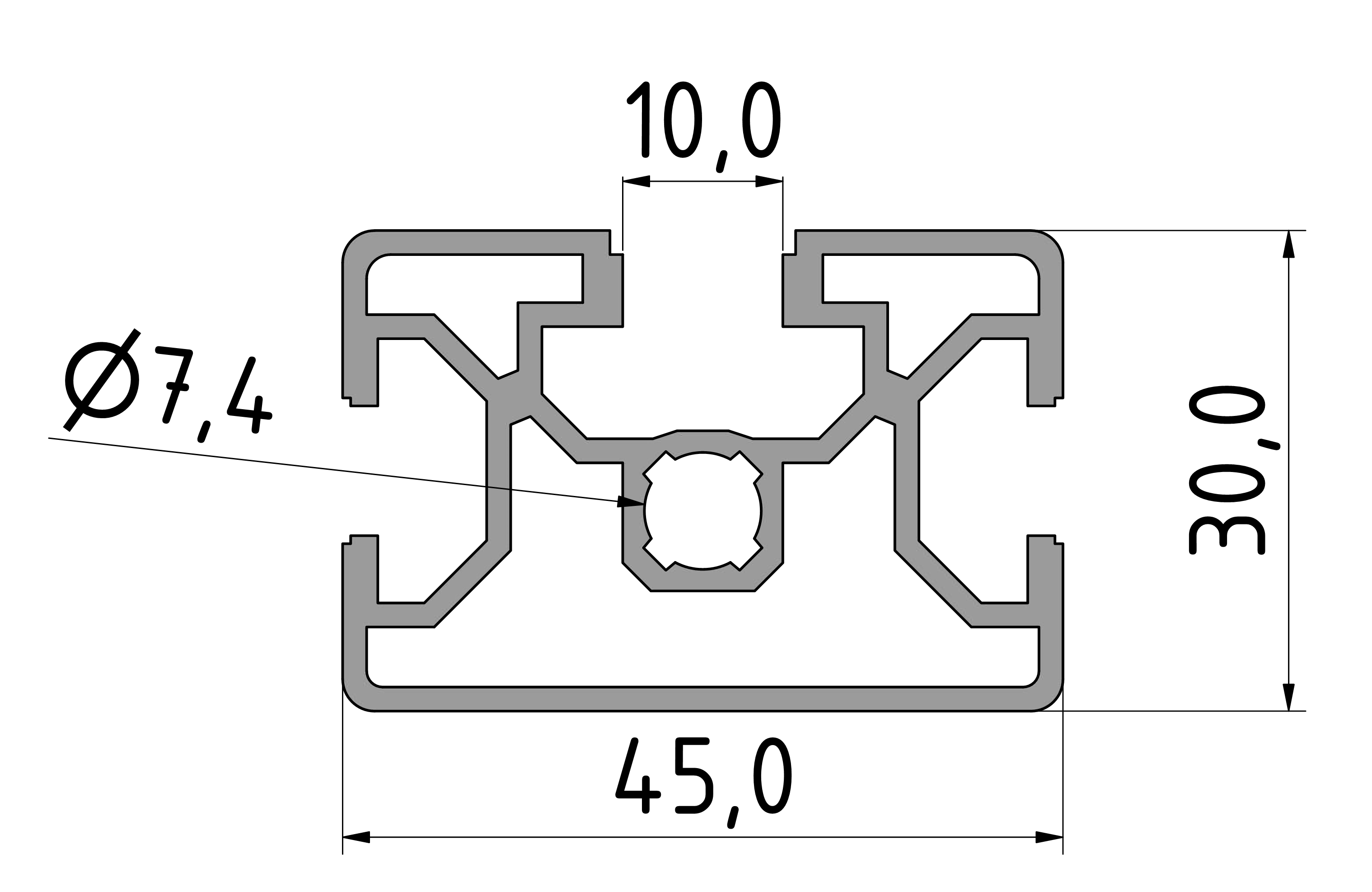 Profile 30x45 light natural-8   Profile 30x45 light natural-8