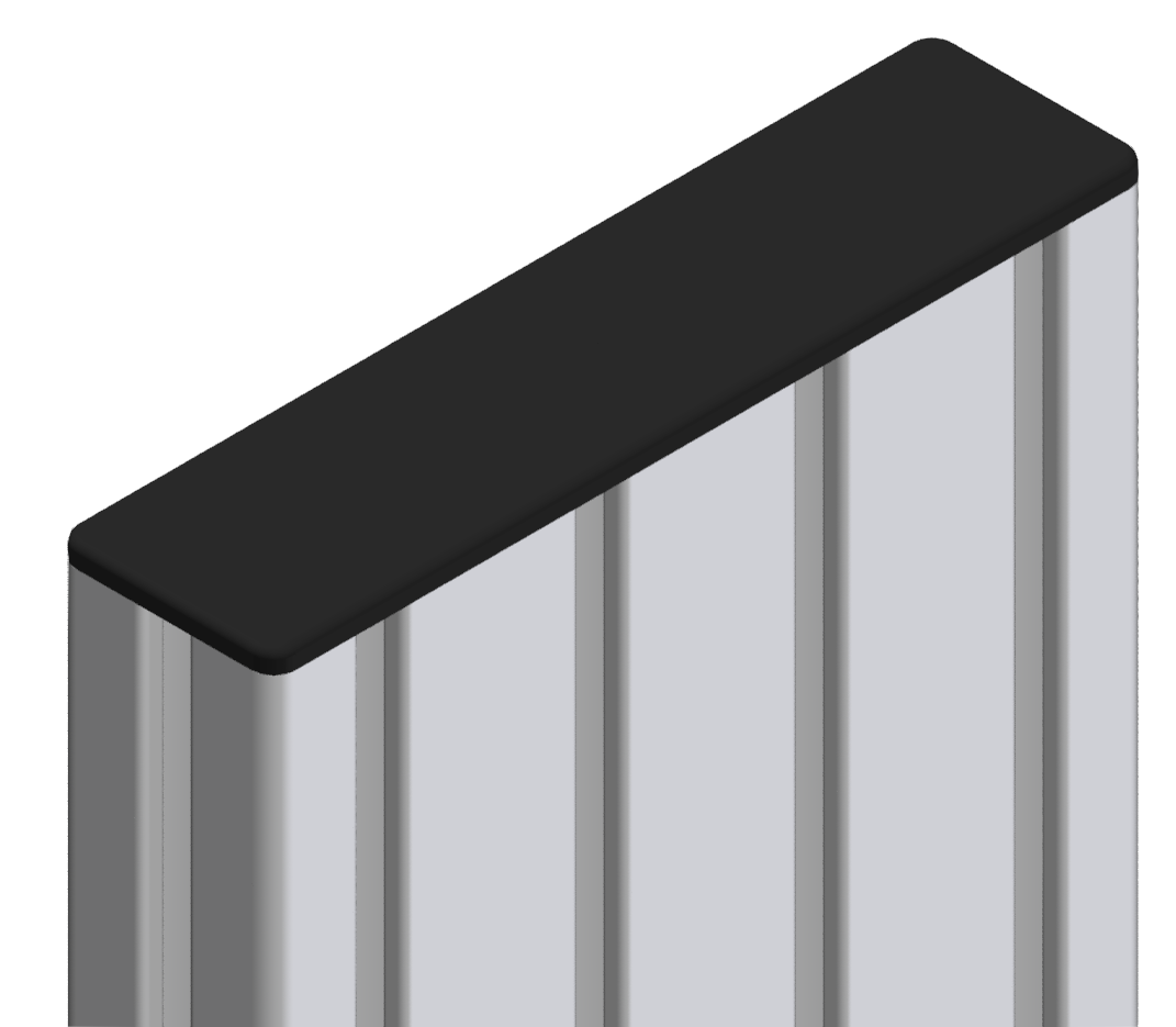 Abdeckkappe 8 160x40 Abdeckkappe 8 160x40