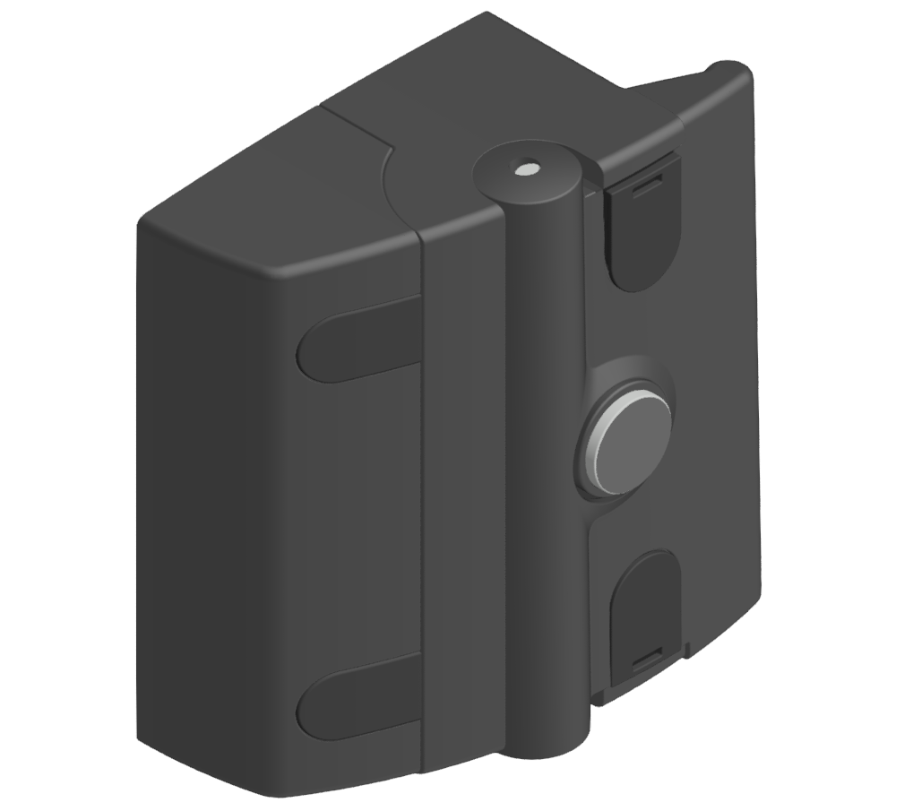 Door Lock B  without, black-8