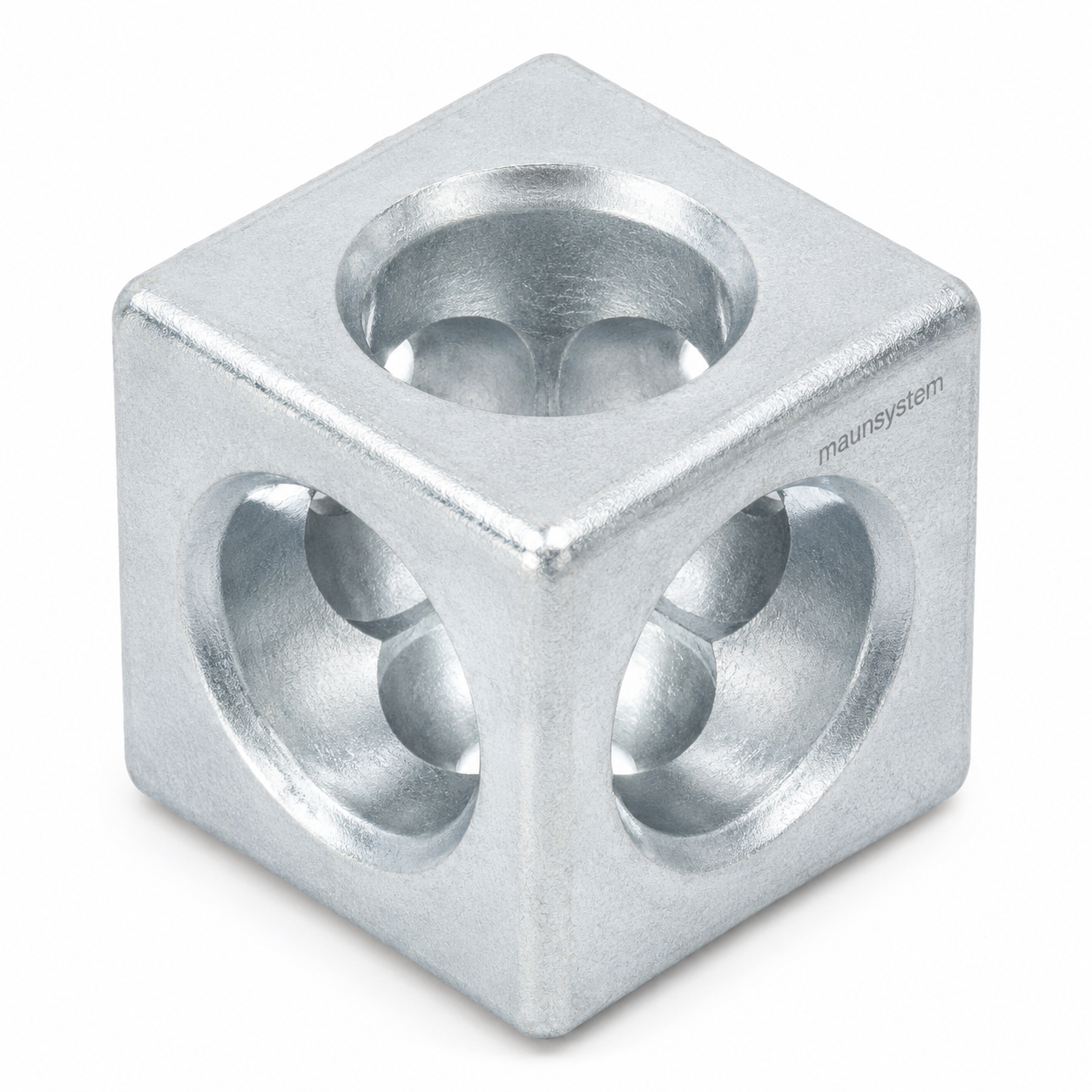 Würfelverbinder 3D 30, natur-8