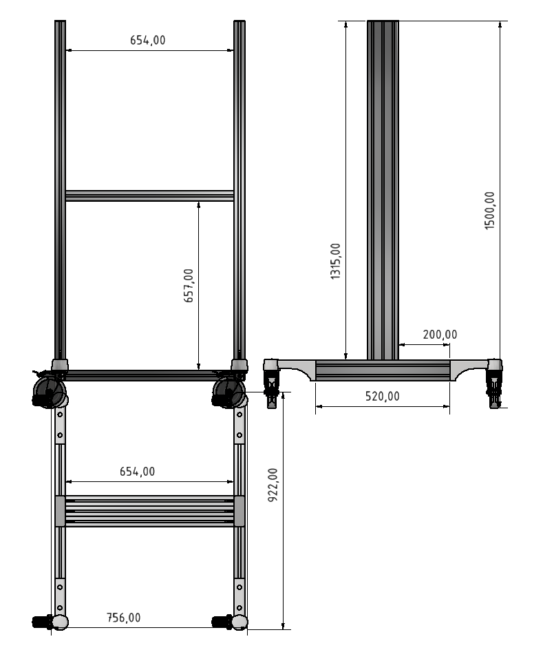 System Mobile Frame T81H