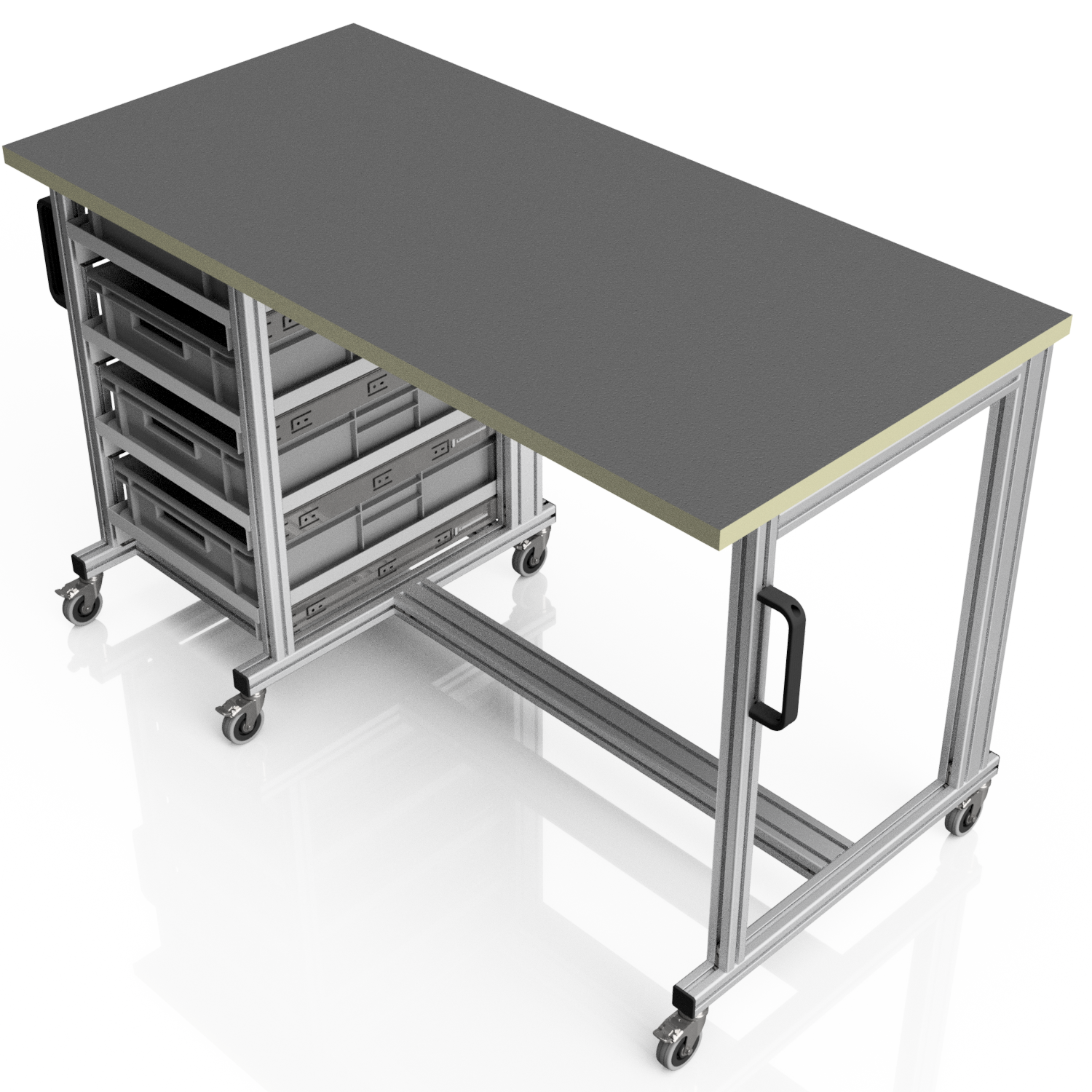 Systemtisch Pro 1480x720 mm für Eurobehälter