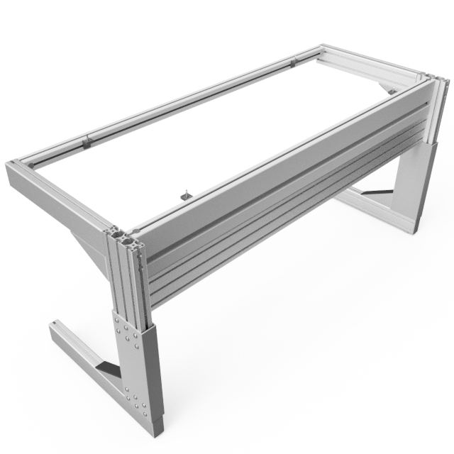 C Line  table frame