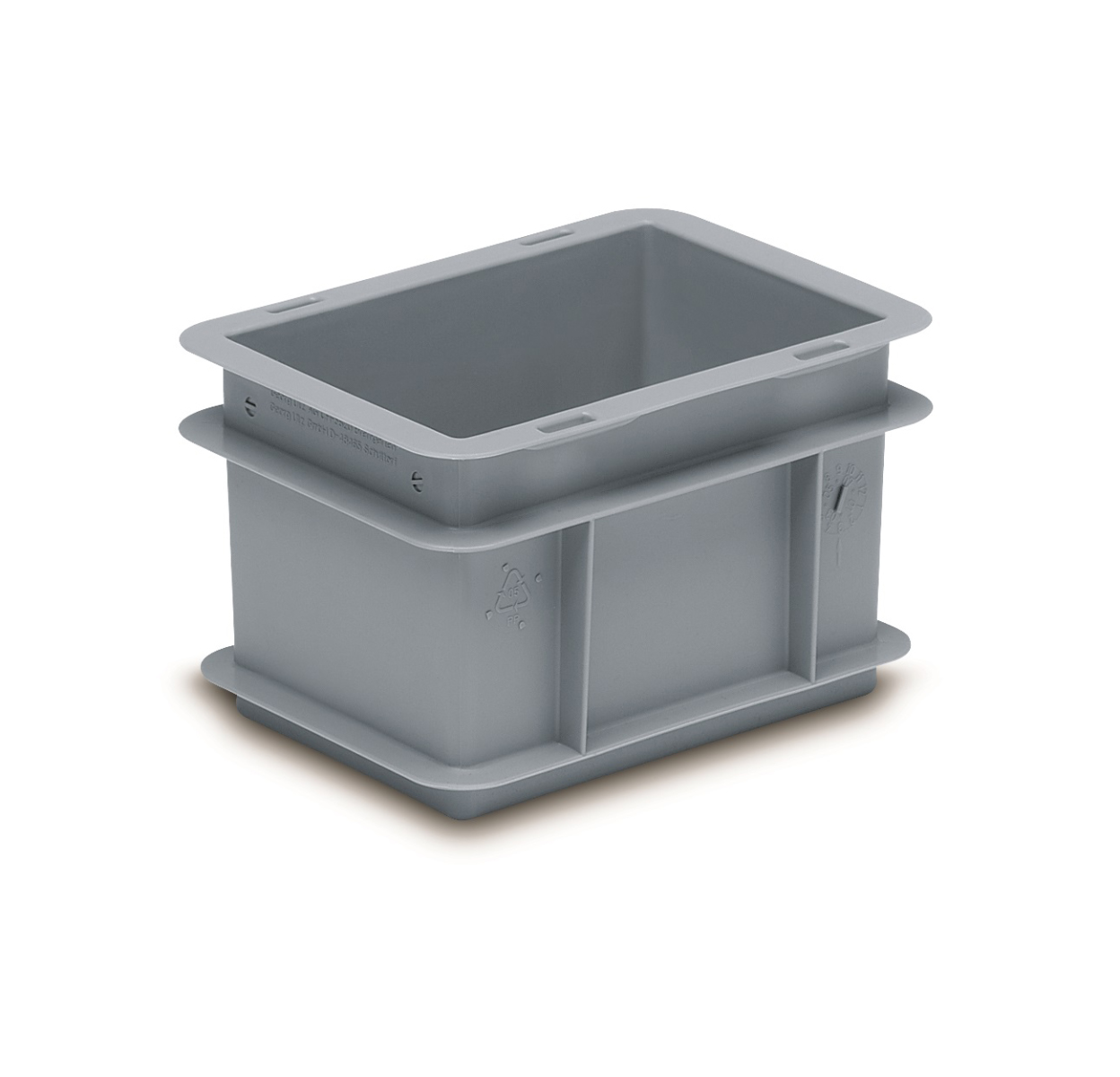 Eurobehälter geschlossen 200 x 150 x 120 mm, grau