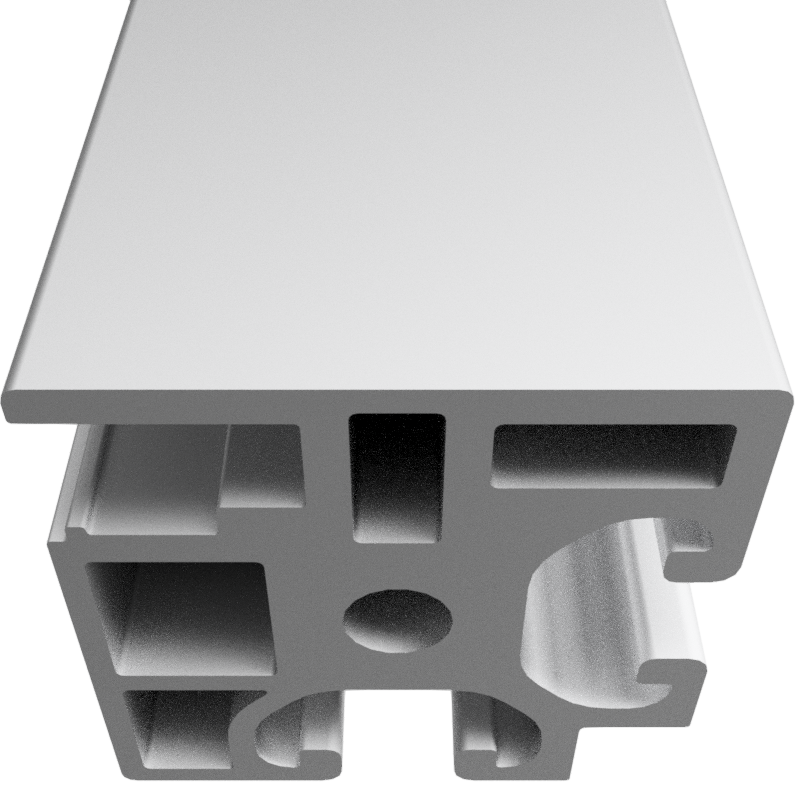 Türprofil X 8 40x40 - XMS, natur Türprofil X 8 40x40 - XMS, natur