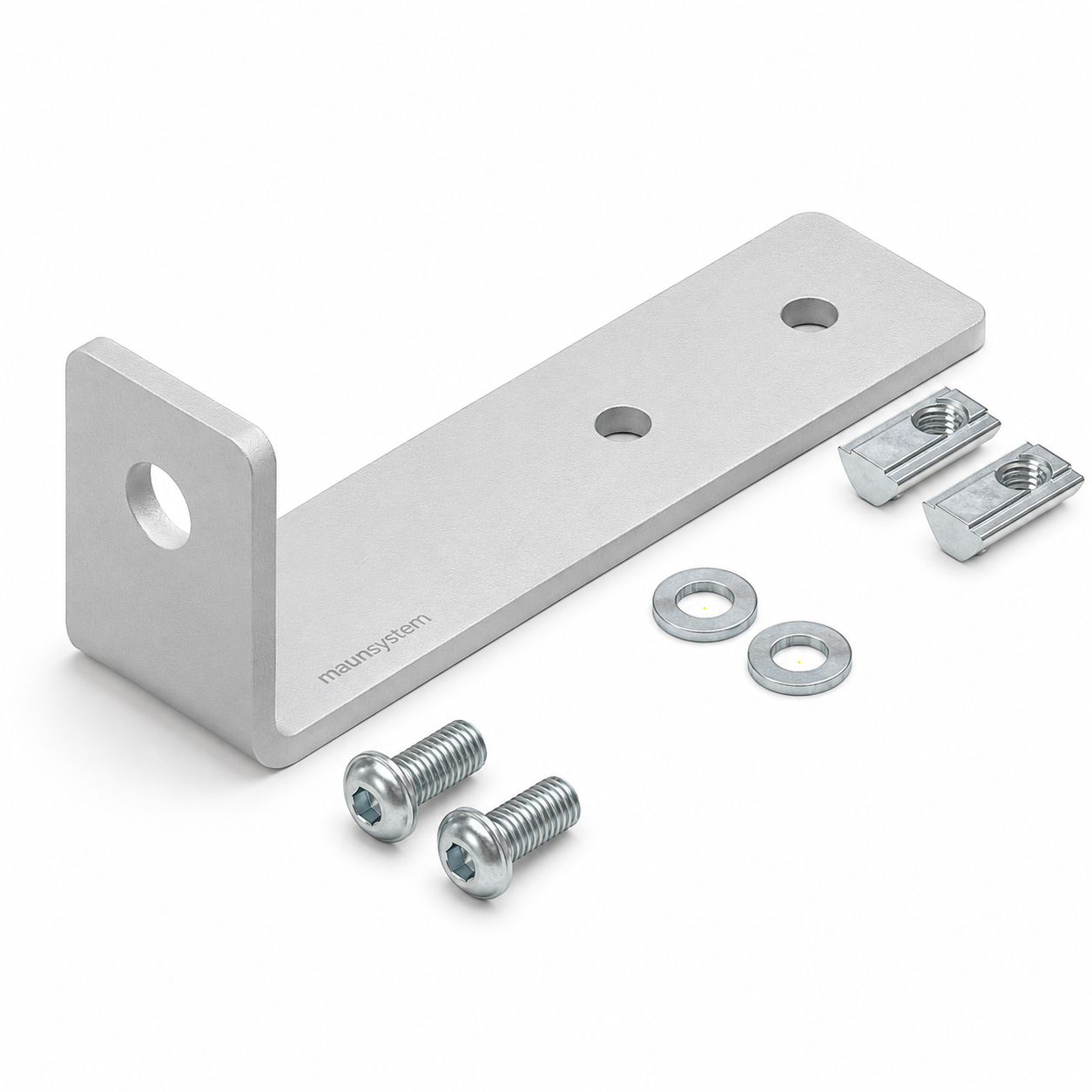 Bodenwinkelsatz 8 160x60x40-St, weißaluminium