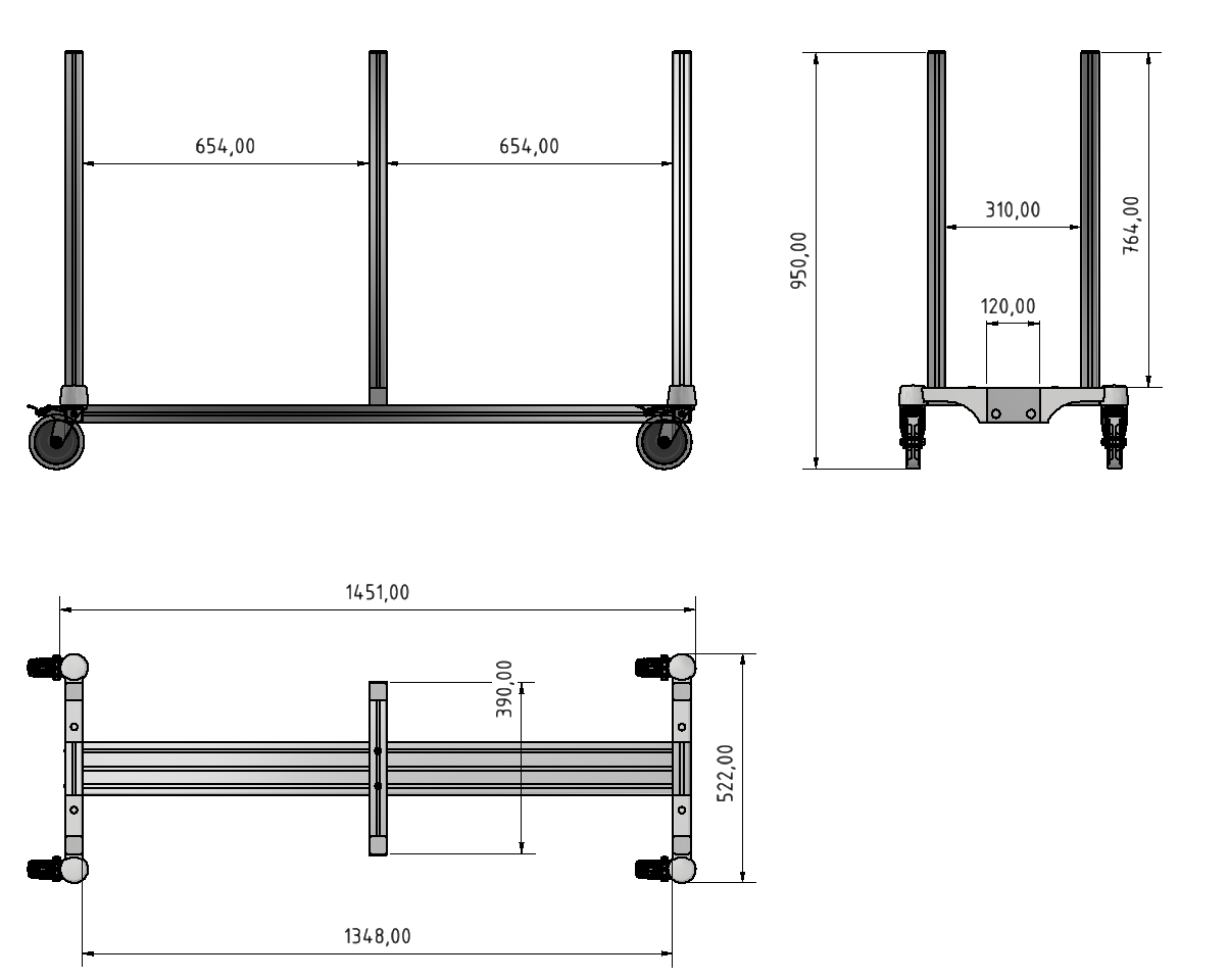 System Mobile Frame U42M