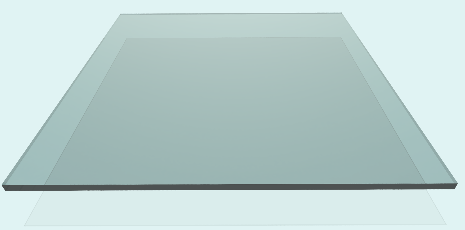 Polycarbonat 4mm, klar Polycarbonat 4mm, klar