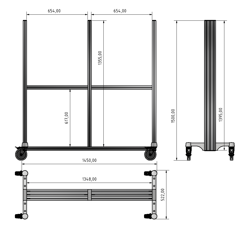 System Mobile Frame T42H