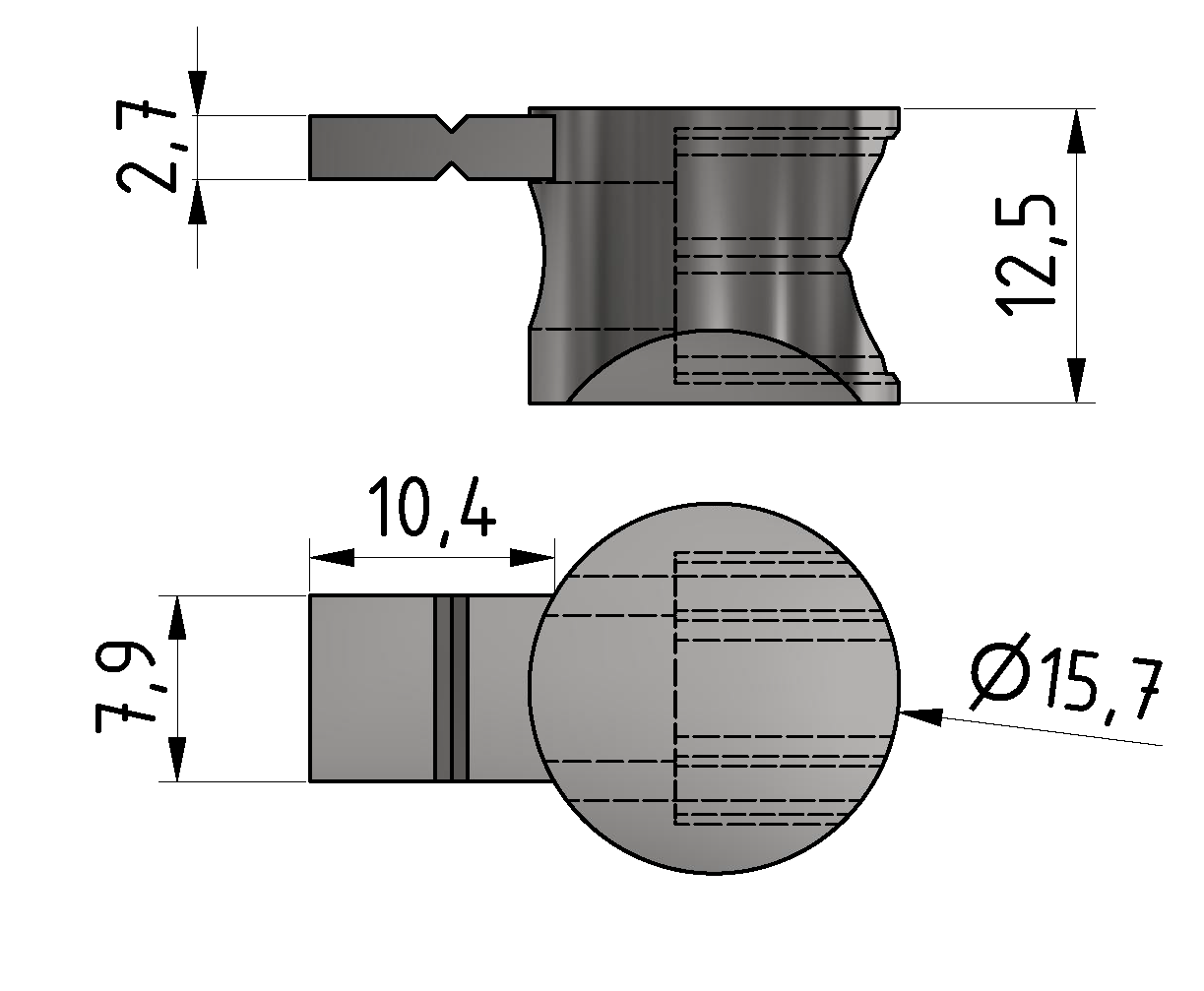 Universal Fastener 830, bright zinc-plated