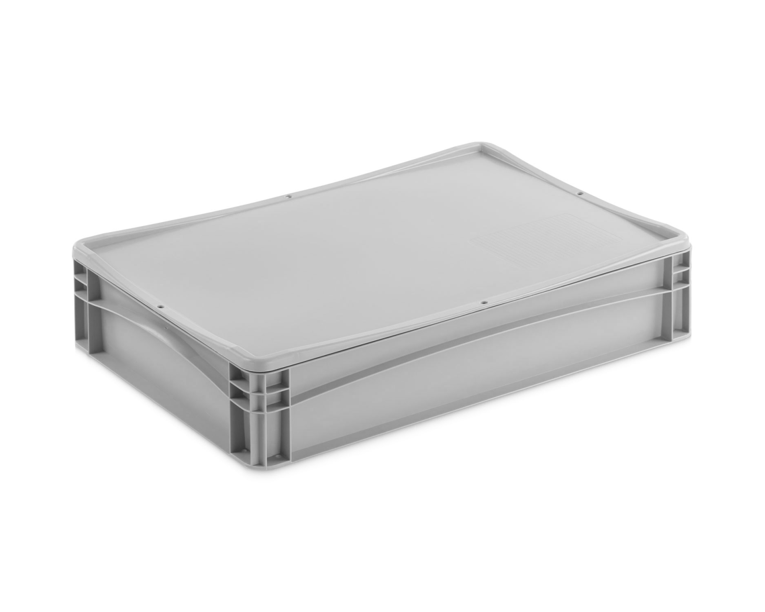 Eurobehälter geschlossen 600 x 400 x 120 mm, grau