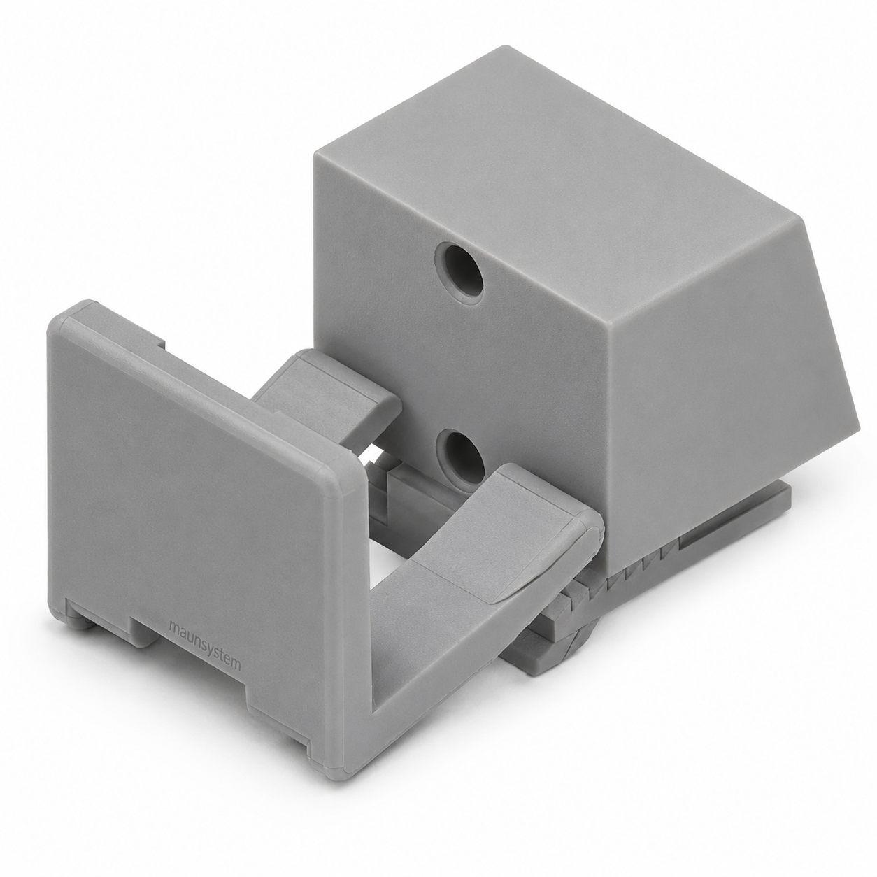 Klemm-Multiblock 6 PA, grau