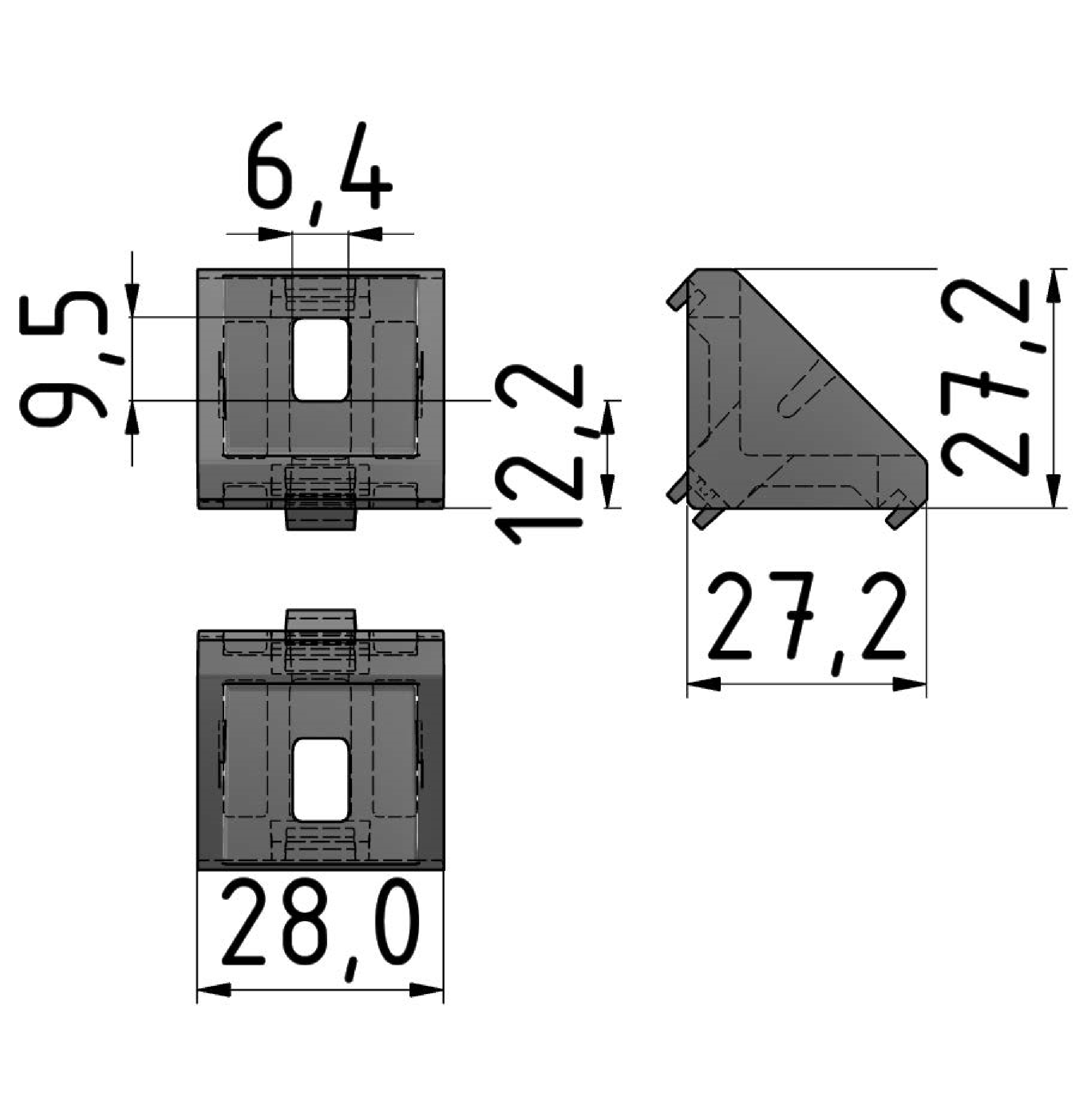 Winkel 30x30, weißaluminium-8