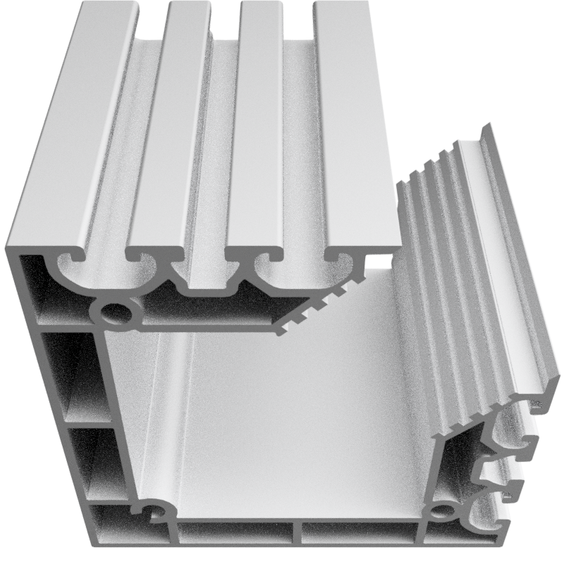 Profil X 8 120x120 K56 - XMS, natur Profil X 8 120x120 K56 - XMS, natur