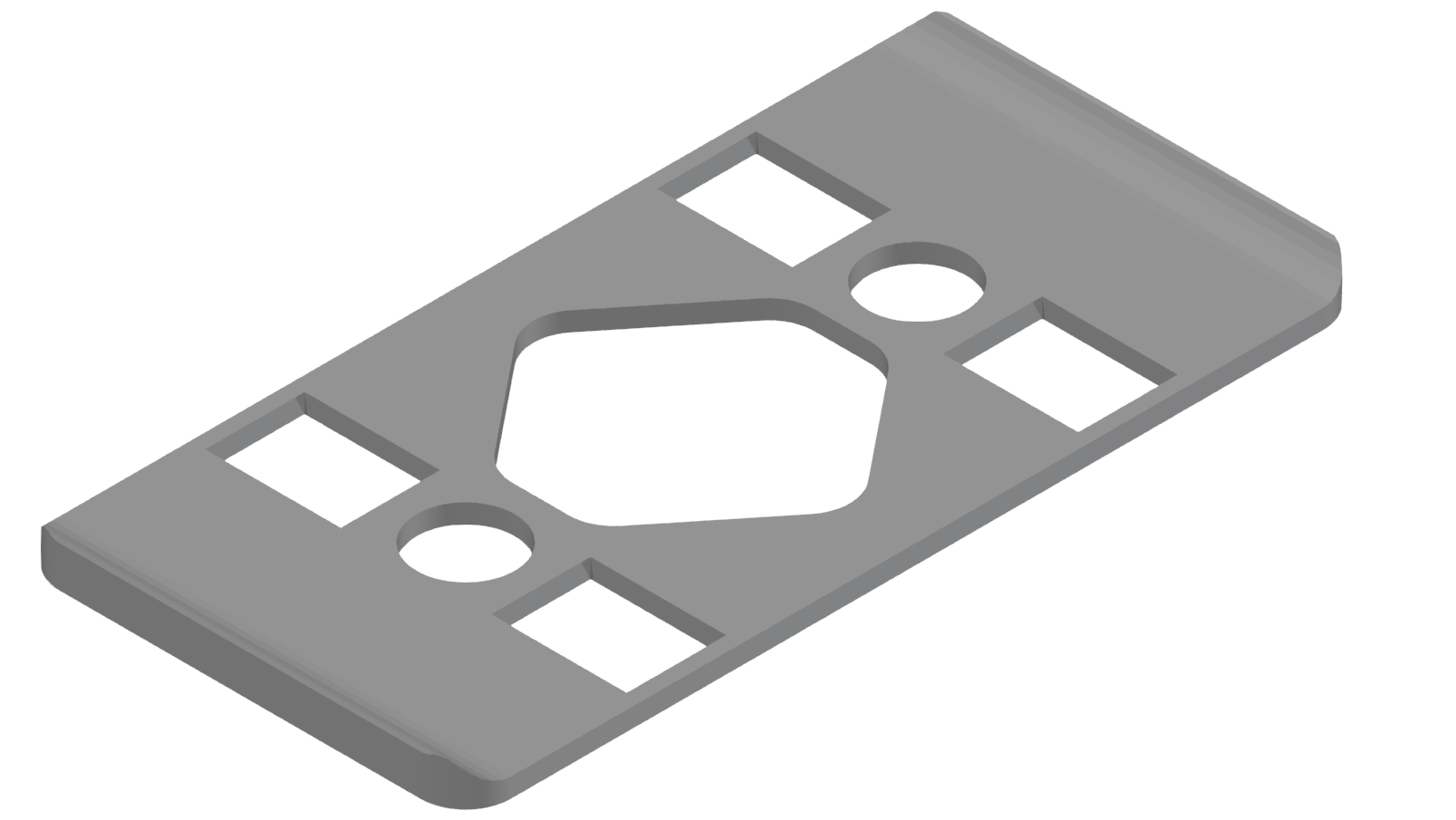 Radien-Dichtung 6 60x30, grau Radien-Dichtung 6 60x30, grau