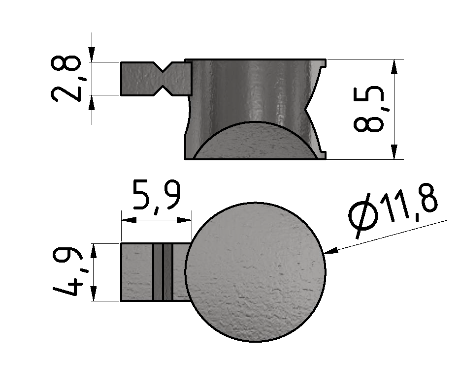 Universal-Verbinder 5, verzinkt