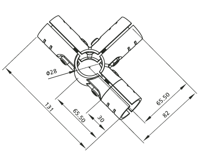 Grundverbinderset als Eckform 3