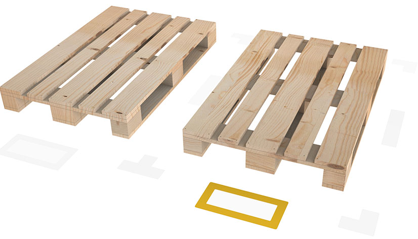 Bodenfenster 1/2 DIN A4 quer - gelb Bodenfenster 1/2 DIN A4 quer - gelb