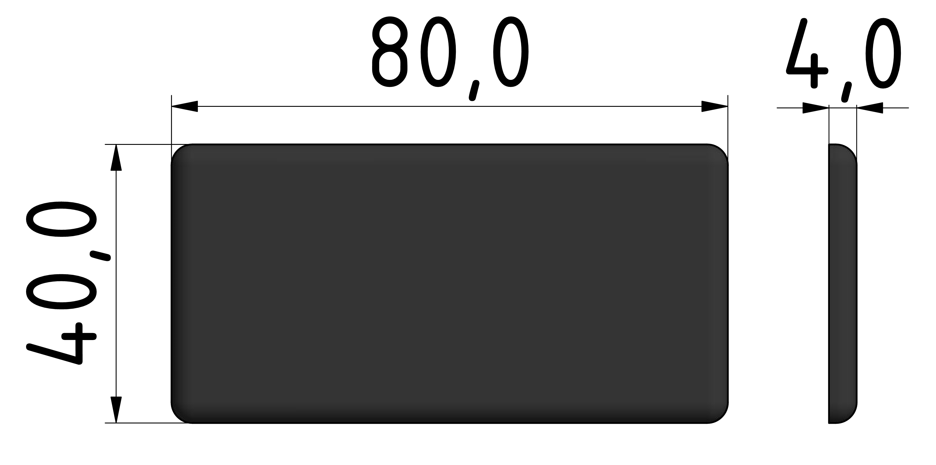Cap 40x80 -10